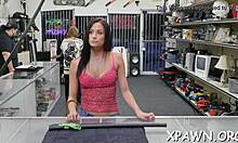 this glamorous amateur slut fucks rough to chase her fame