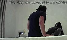 i love pounding this milf's all three holes ending in cumshot on pantyhose