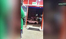 Convinced mature slut to fuck bareback in motel after paying her debts for horny doggystyle