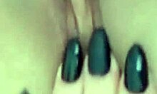 brunette huge tits babe moans fingering wet pussy while sucking dildo compilation!