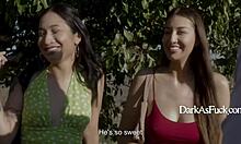 Apprentice bangs groupie as step-sis caves to pressure