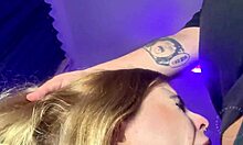 stepsister's sloppy deepthroat drool fest gagging on my cock