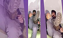 amateur solo homemade update 49 features socks boots shoes in intimate session august 13 2024