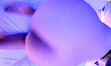 Ladygold and BBW girlfriend ride Oloshoboyfriend's monster cock in bisexual threesome