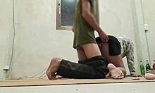 Pretty 18yo pornstar gets creampied deep in her tight pussy