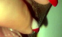 Milfycalla Plays Pee on Huge Ass Close-Up