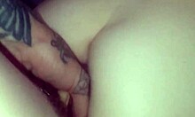 Can you handle watching this sexy teen's tight ass take a massive anal creampie?