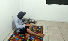 Athletic Guy Flashes Small Flaccid Penis During Gym Aerobics Routine Shamefully