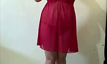 Heart-Racing Strip Tease for Boyfriend While Husband Works