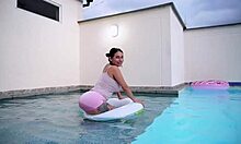 Hey, fucked my sister-in-law in the pool till she squirted wild!