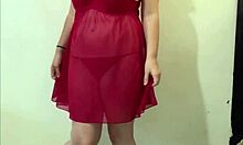 Heart-Racing Strip Tease for Boyfriend While Husband Works