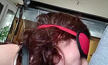 hey check out this submissive clan slave sucking while tied up tight and begging for more