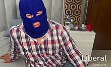 hot stepmom fucks horny stepson during casting while husband leaves!