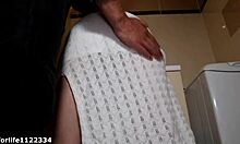 She came home late stepdad spanks her ass hard 😈🔥