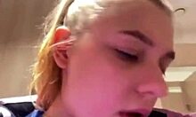 whoa this chick squirts crazy in public locker room 💦😱