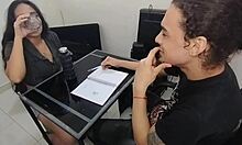 sexy latina secretary loves getting fucked by monster cock she's such a slut for big dicks 😩💦