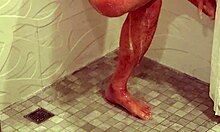 whoa grandpa's sexy shower flashes everything to peeping neighbors!!