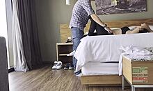 capitalina heads to hotel for pounding but cant stop chatting with hubby lol wtf