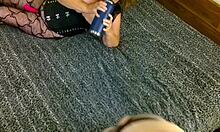 Granny Peggy Sue Rides Pink Cock Hard Then Fucks to Explosive Orgasm