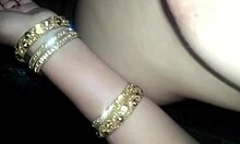 desi bride sneaks away on wedding night for raw sex with muscular ex-boyfriend