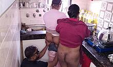 i pound hot kajal and promila in kitchen frenzy