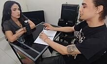 sexy latina secretary loves getting fucked by monster cock she's such a slut for big dicks 😩💦