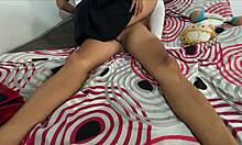 pervy stepdad spies schoolgirl then rams cock straight into her tight pussy bent over