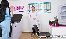 Nurse feels wild lust banging perverted doctor on first day