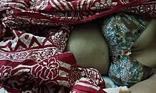 Desi Bhabhi Teases Boyfriend By Flashing Her Pussy