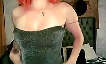 Redhead Colombian Tease Strips Her Petite Body Wild