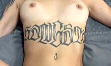 Petite latina teen chokes on deepthroat, rides rough cowgirl then missionary cum on tits