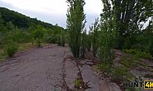 i got so horny hunting i cheated on bf with stranger's cock in public omg!!