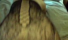 Sexy Japanese big tits milf strips underwear showing plump saggy natural curves