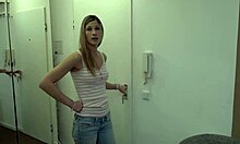 Paul's versaute blonde mommy seduces skinny student with wet pussy doggystyle and dirty facial talk