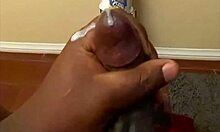 Wanna see this huge black monster cock stroked until pre-cum drips out?