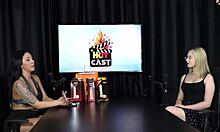 Heartfelt Thrill of Vivan Lola and Vitória Beatriz Naughty Interview in Porn Cast Brazil Part 2