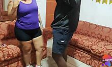 Depois da academia, relaxei na piroca do personal que fudeu meu cuzinho gordo até gozar dentro!