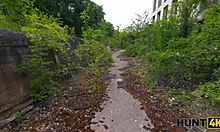 i got so horny hunting i cheated on bf with stranger's cock in public omg!!