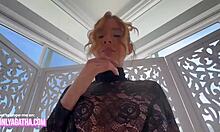 Latina babe spreads cheeks for dredd's monster cock anal