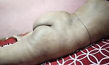 Indian wife teases huge natural tits first time homemade