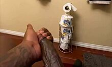 Wanna see this huge black monster cock stroked until pre-cum drips out?