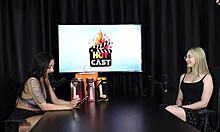 Heartfelt Thrill of Vivan Lola and Vitória Beatriz Naughty Interview in Porn Cast Brazil Part 2