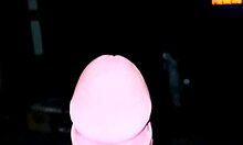 Solo guy strokes cock to four massive cumshots