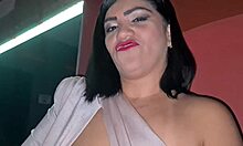 Wild swinger party with huge pussy and ass gaping on streets then double creampie indoors