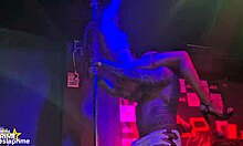 yo check out eating this hotwife at the party—hubby's first dream cums true with big cock