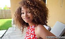 Kinky Czech Babe Teases Before Public Pounding Action