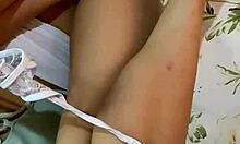 Hey, begged my hot Colombian stepsis Alexia for her naughty vid 😍🔥 She fingers pussy & shakes ass!