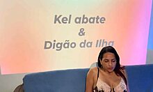 Wow, watch this horny wife give it up to her husband's friend while he's gone! Milf slut blows and fucks friend at home!