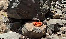 heart pounding risky public beach fuck with perfect blonde teen 18+ body