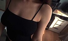 My pussy got so wet from his fingers on this cute teen